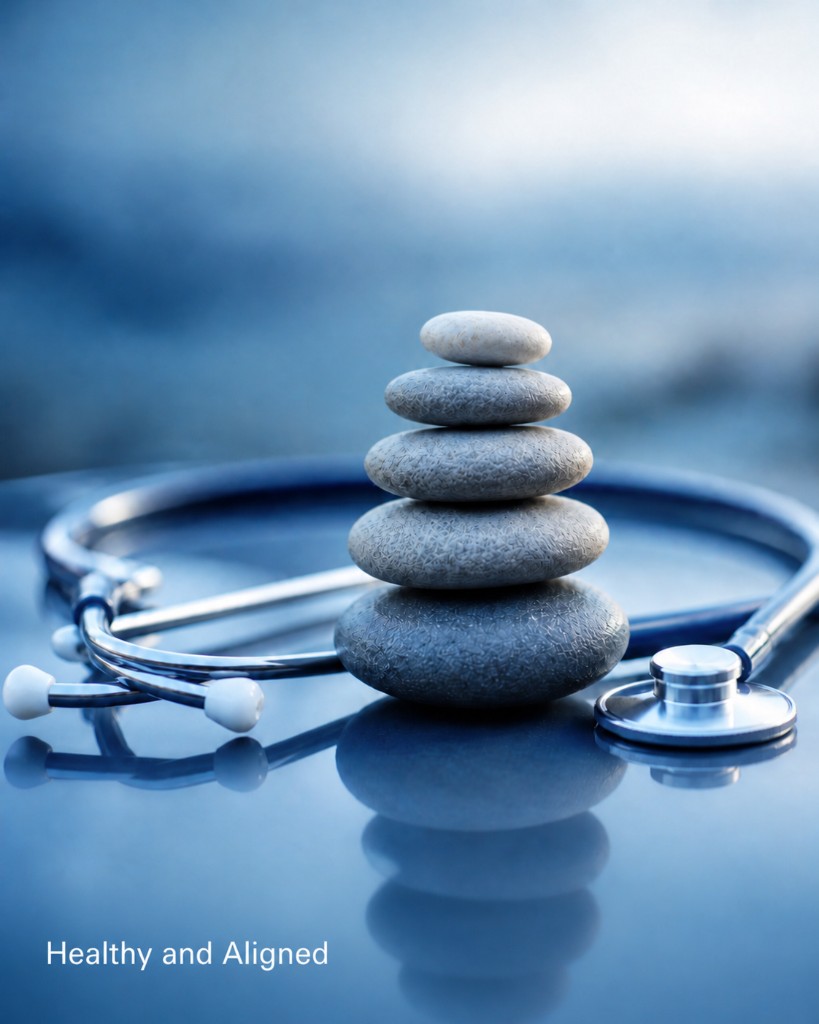 Visual for case study on strategic execution and aligned health care teams.